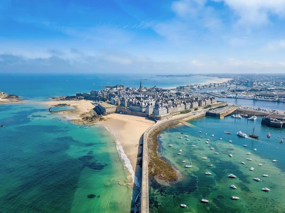 Petite Maison Situee Entre Saint-Malo Et Cancale Zewnętrze zdjęcie